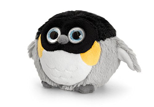 10cm Adoraball Penguin Black and Grey