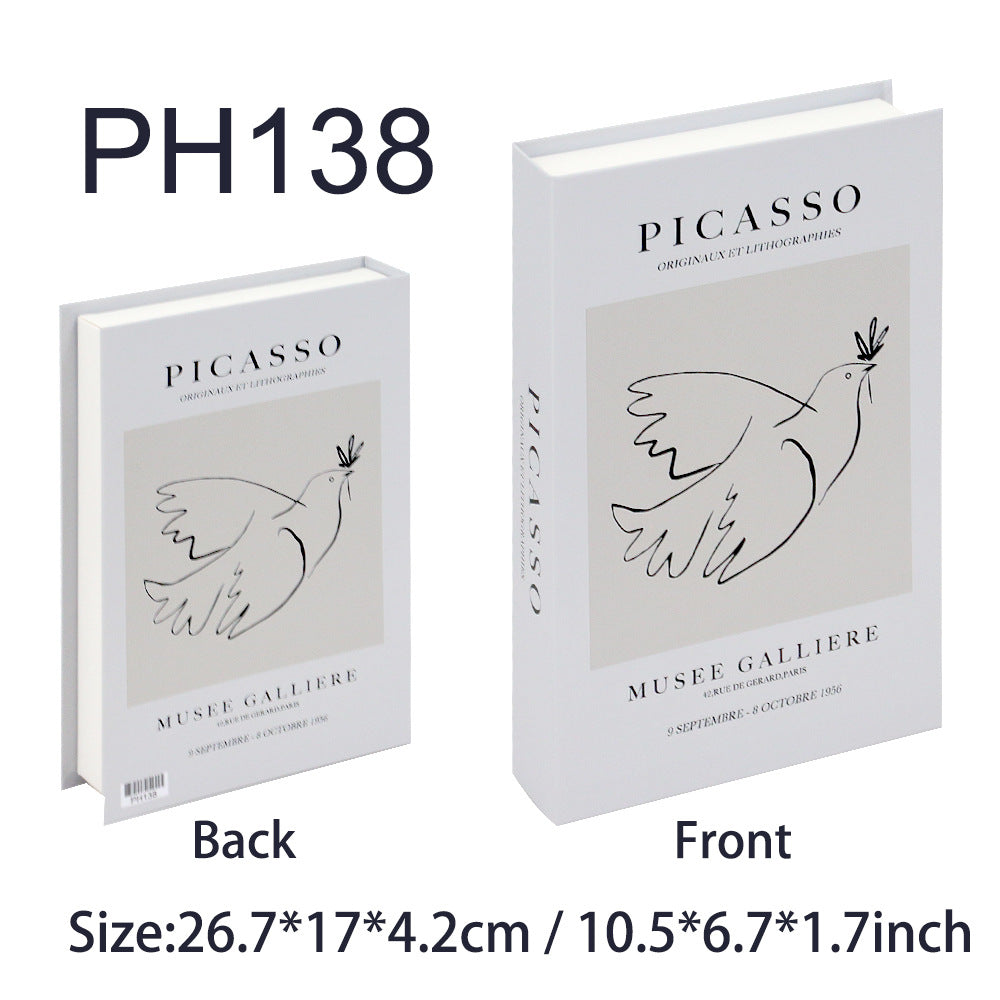 Fashion Simple Style Prop Books Fake Book Magazine Ornaments