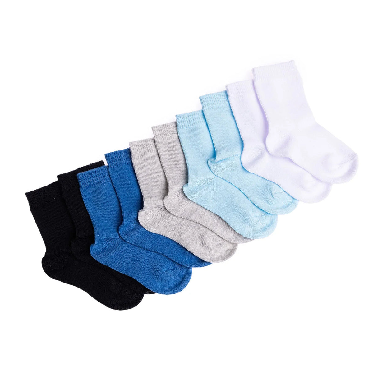 HelloBaby 5 Pack Ankle Baby Socks (Newborn to 4-5 Years)