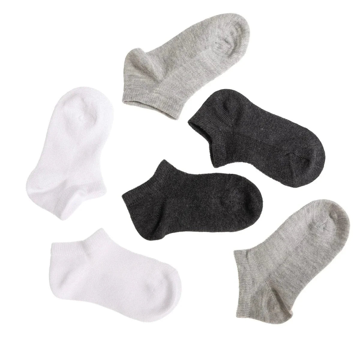 HelloBaby 3 Pack Ankle Baby Socks (Newborn to 4-5 Years)