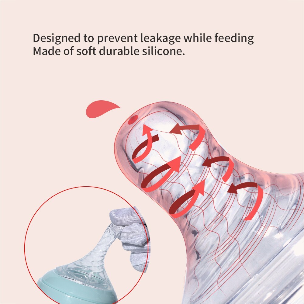 Babsy BPA-Free Baby Bottle - Anti-Colic Newborn Feeding Bottle