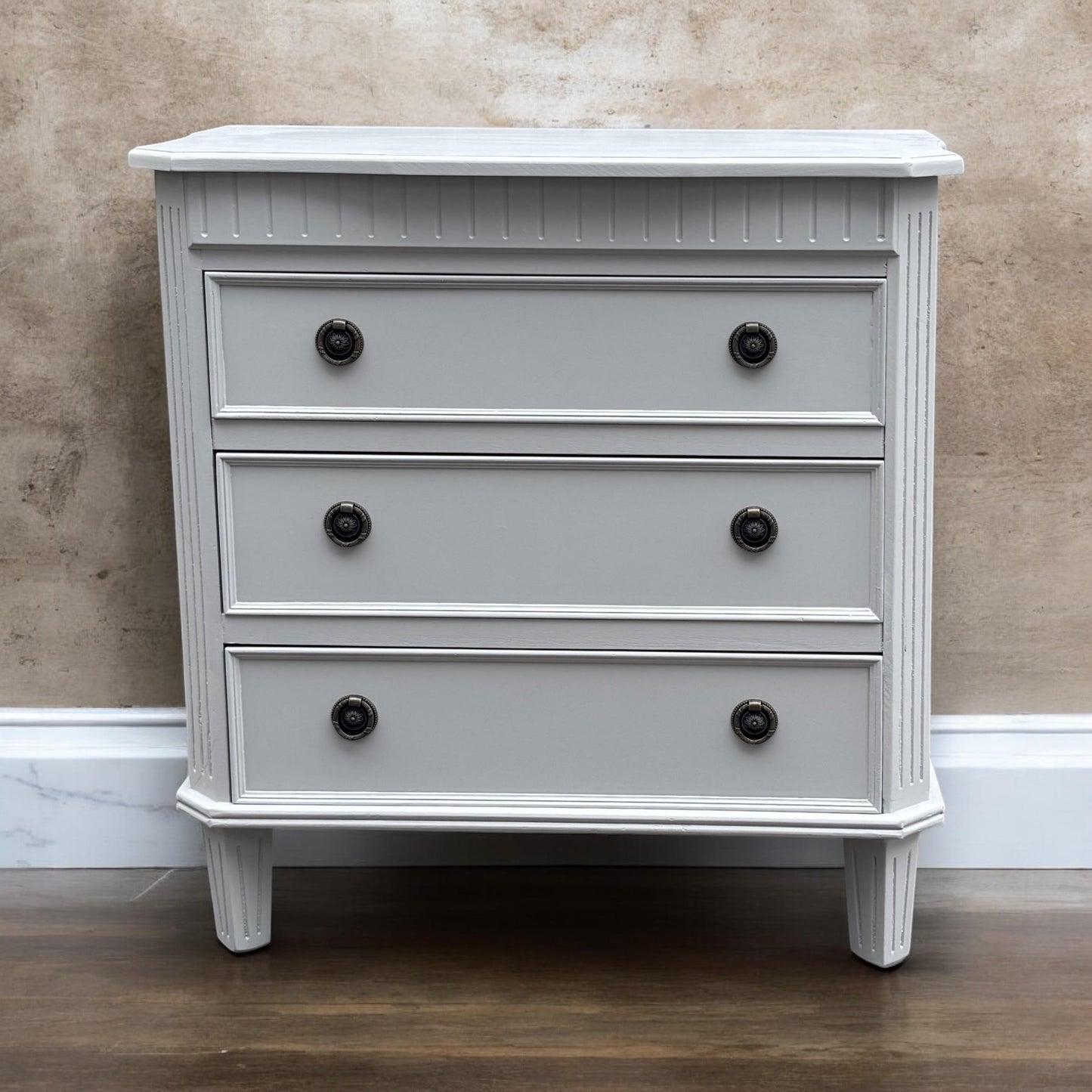 68CM 3 DRAWER CHEST OF DRAWERS