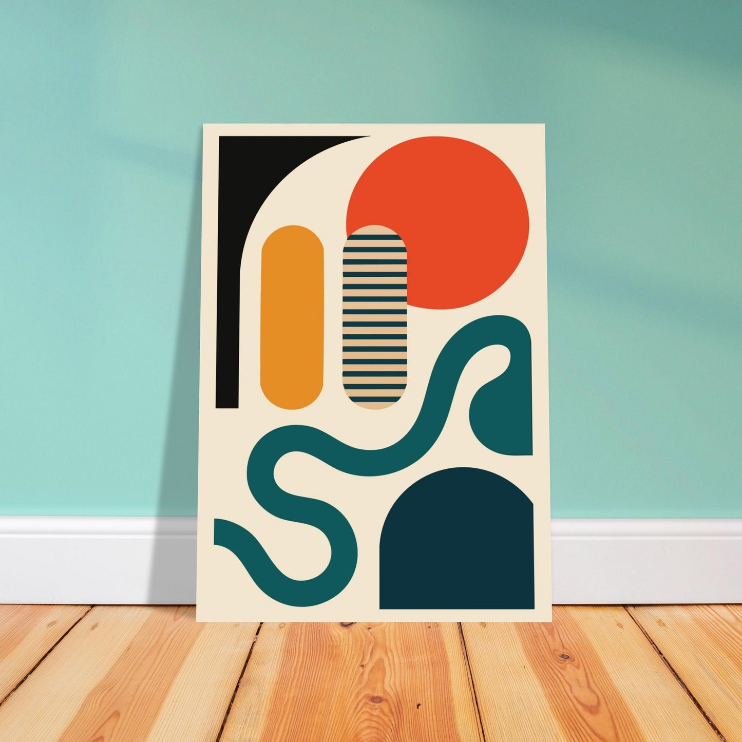 Abstract Bliss - Premium Matte Paper Poster