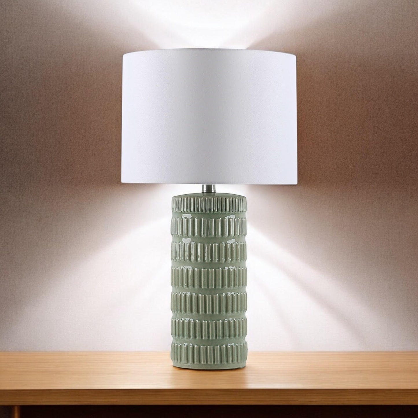 43CM LAMP AND SHADE