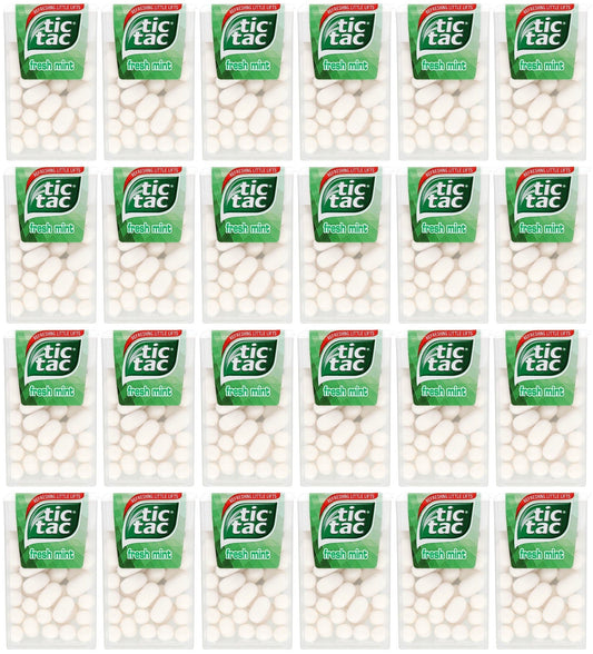 24 x Tic Tac Fresh Mint 18G