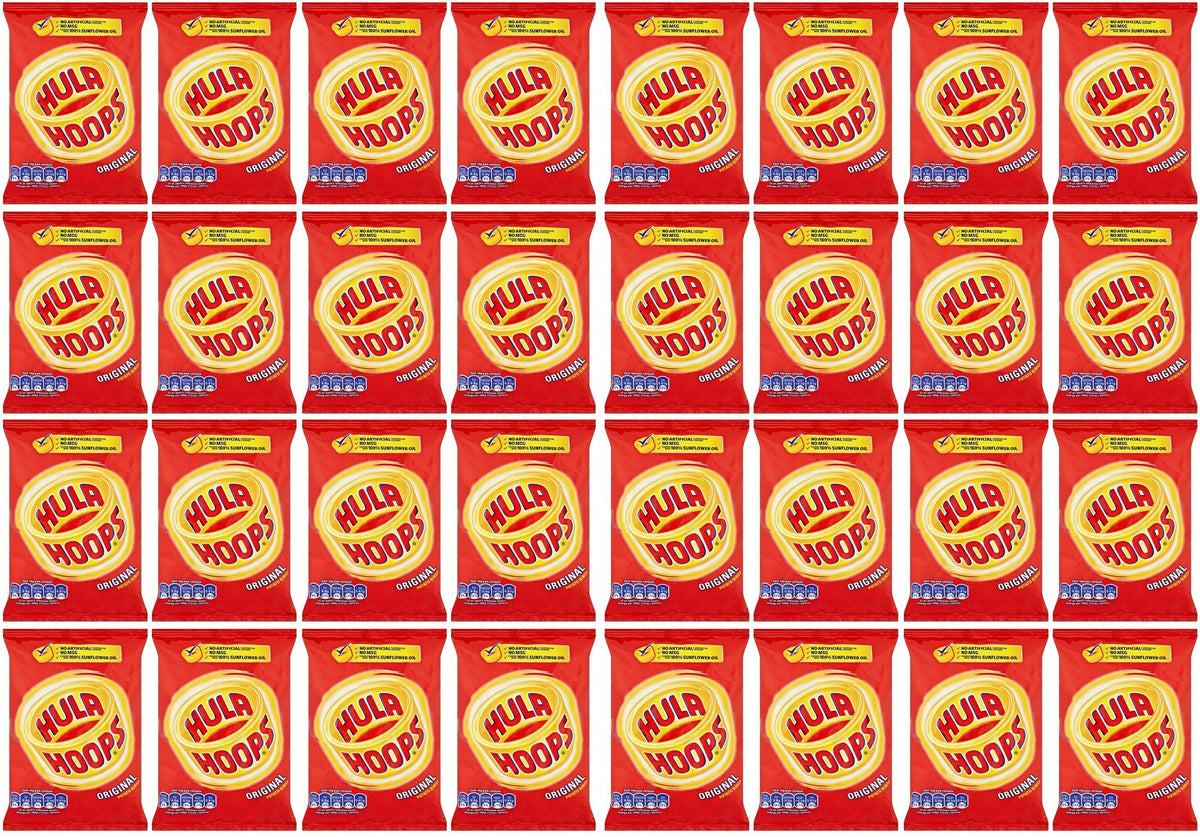 32 x Hula Hoops Original Crisps 34G