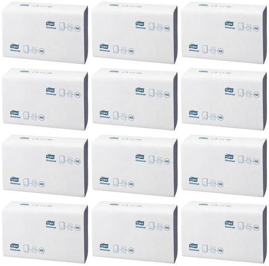 12 x Tork Xpress Blue Multifold Hand Towel 1Ply 2 - H2 /471069