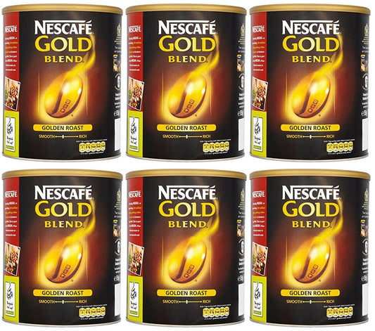 6 x Nescafé Gold Blend 750G