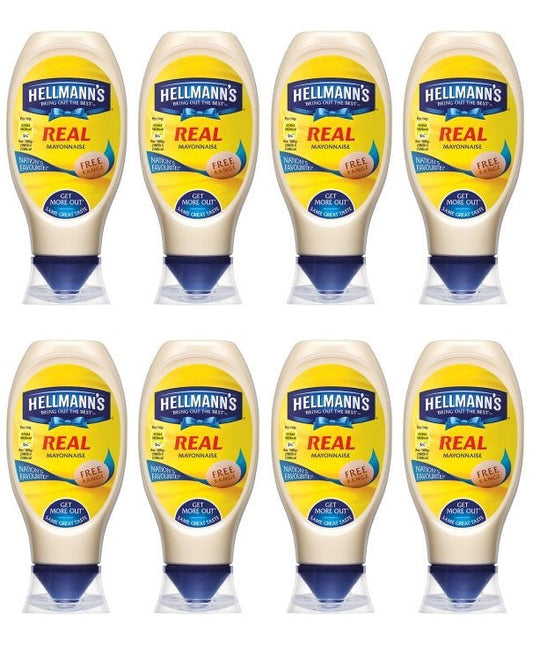 8 x Hellmann's  Mayonnaise Real 430 Ml