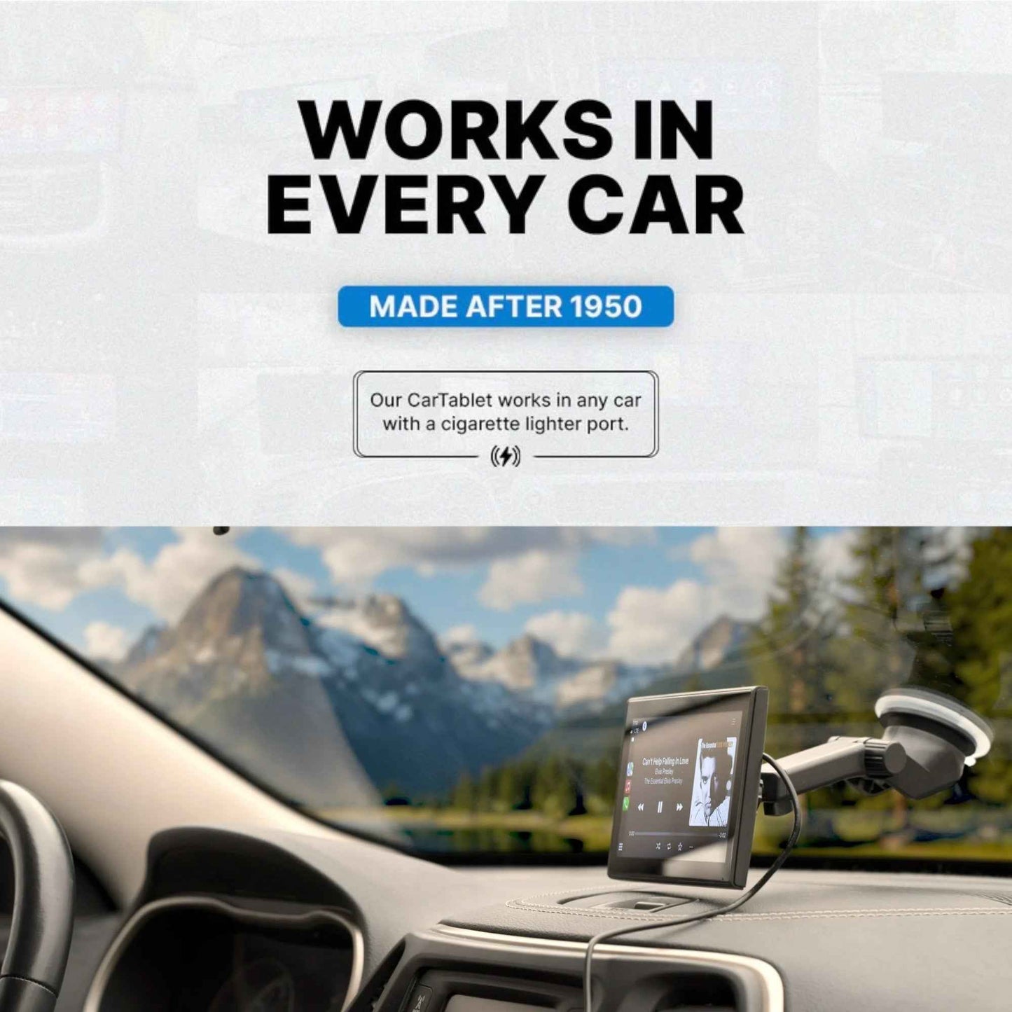 SmartDash™ CarPlay Tablet (7 Inch)