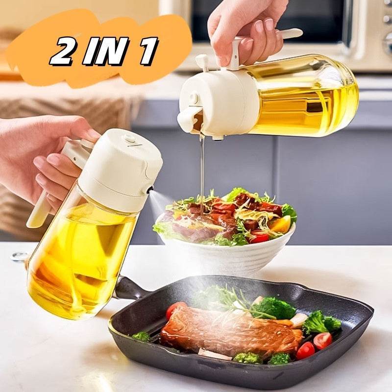 2-in-1 Oil Sprayer & Dispenser