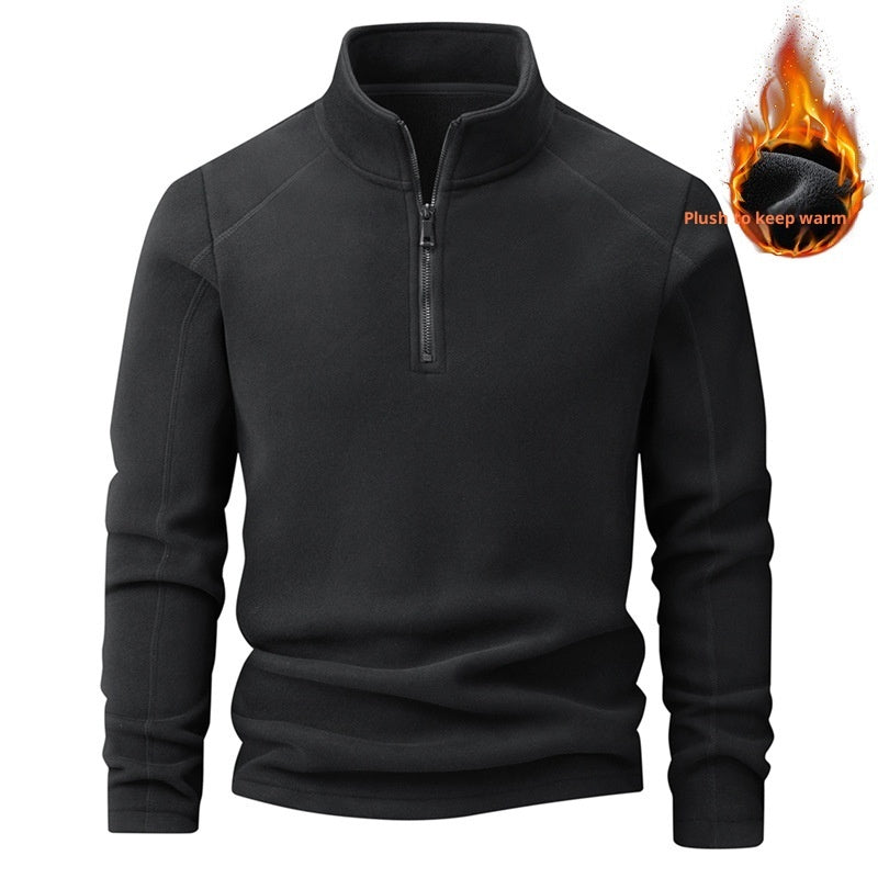 Thick High-quality Plus-size Lamb Fleece Coral Fleece Hoodie