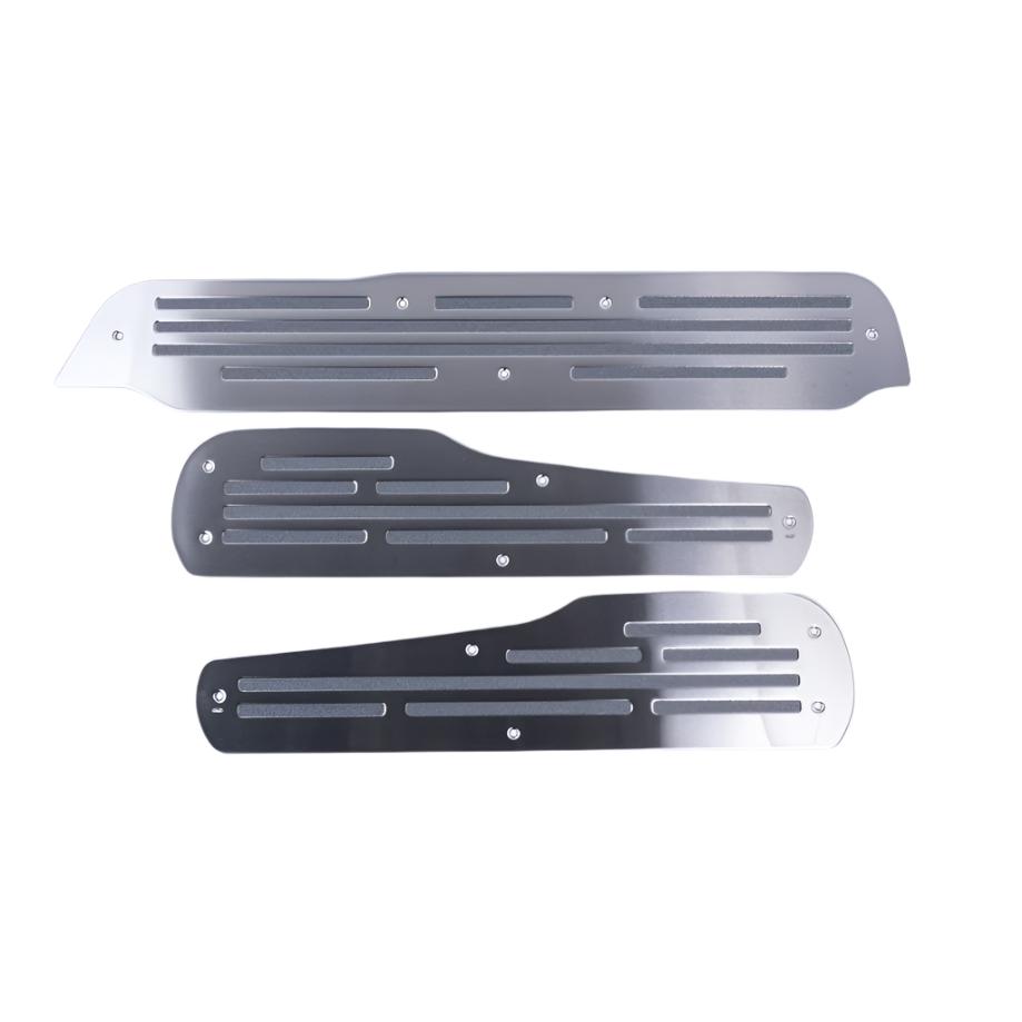 For Ford Freda Stainless Steel Step Protectors – 3 Piece Door Sill Protector Set | Van-X