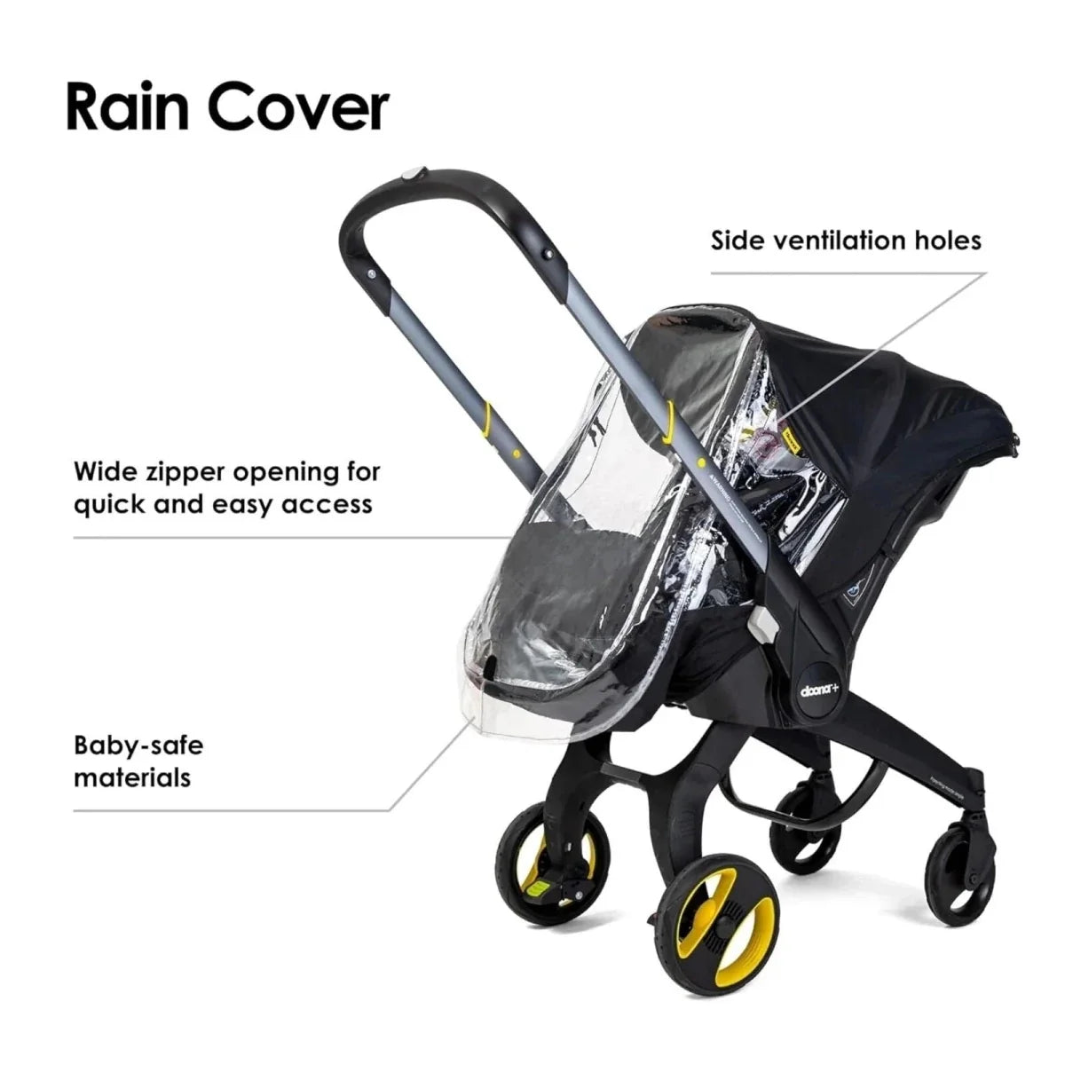 Doona Raincover - Black