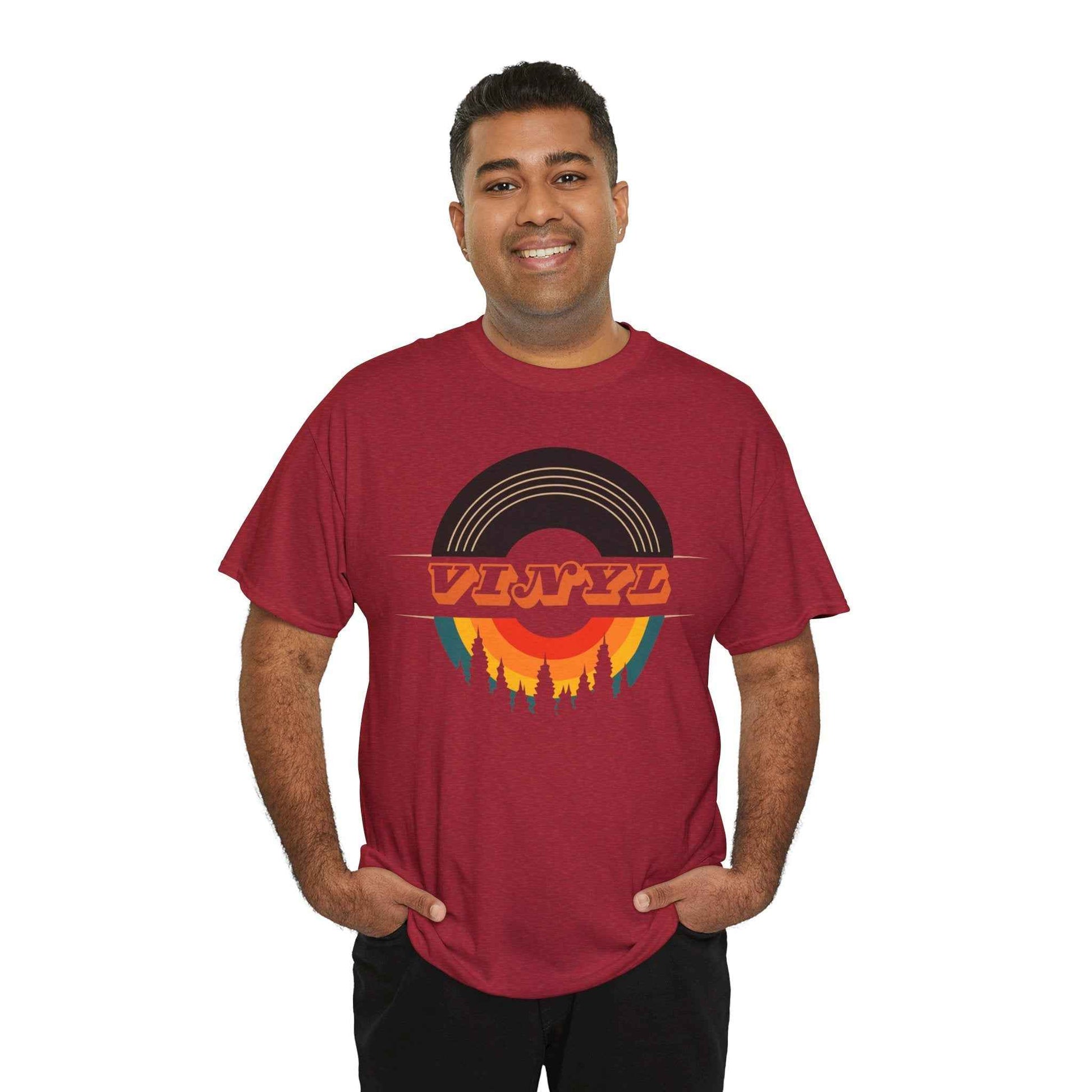 Vinyl Record Logo Men's T-Shirt