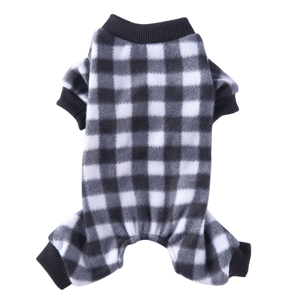 Plush pet clothing