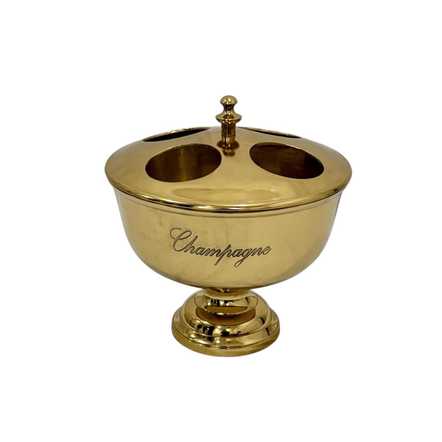 36cm GOLD 4 BOTTLE CHAMPAGNE BUCKET