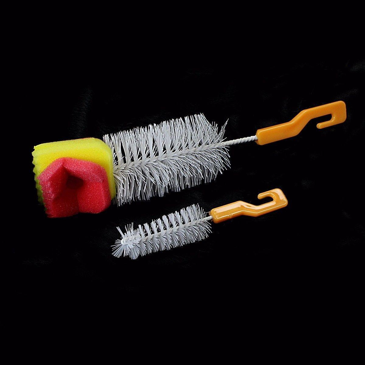 Versatile Bottle Cup and Mug Cleaning Brushes Set Pack of 2