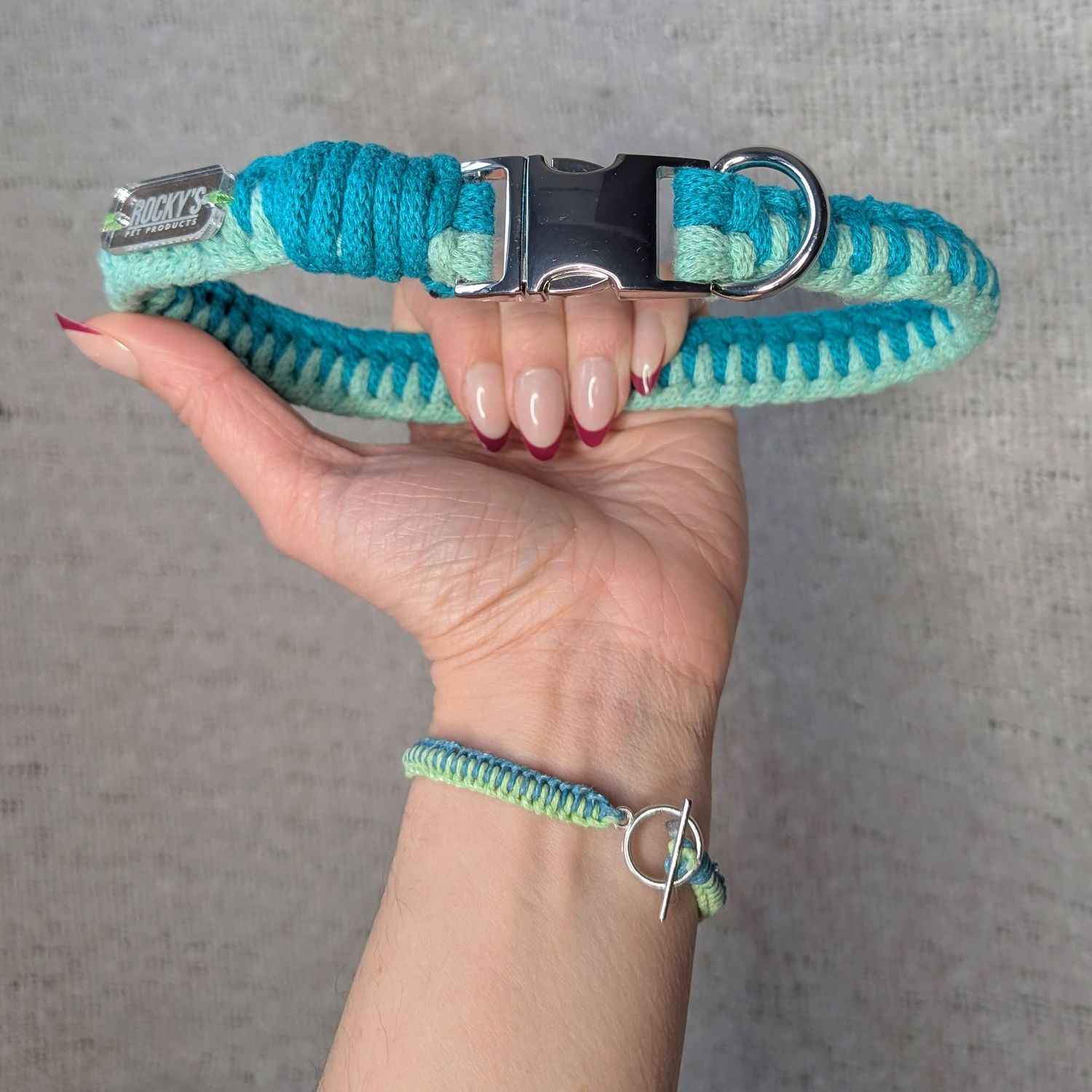 Make Your Own Dog Collar & Friendship Bracelet Craft Kit - MINT