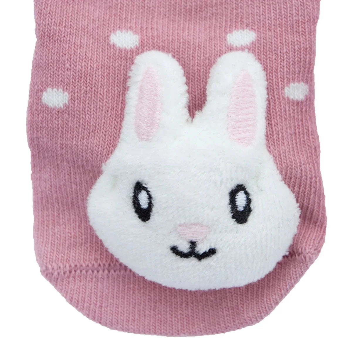 HelloBaby Bunny Print Novelty Baby Socks (Newborn to 12 Months)