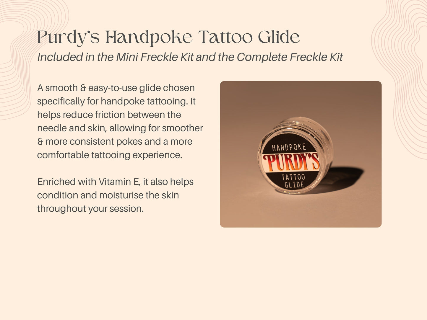 Mini Freckle Handpoke Tattoo Kit