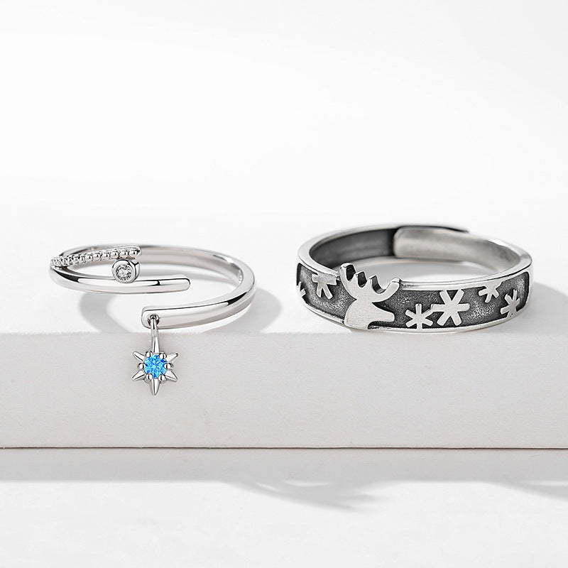 Couple Ring Men And Women Valentine's Day Gift Fashion