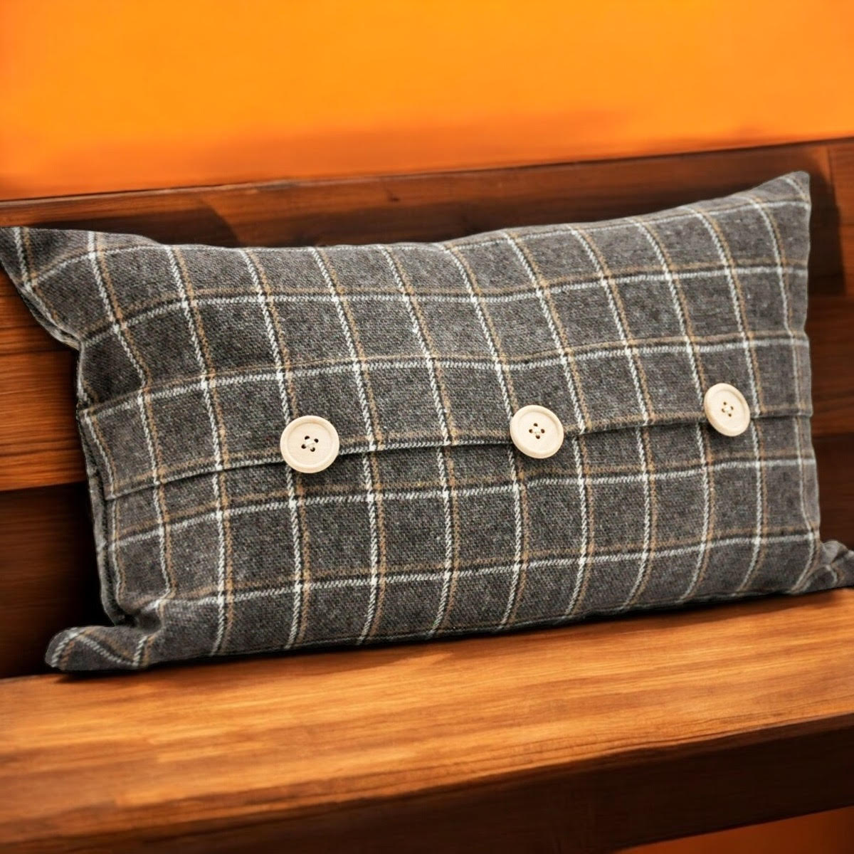 30 X 50CM BROWN  VELVET CUSHION COVER ONLY