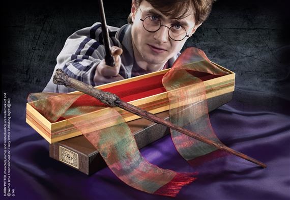 Harry's Wand in Ollivander's box - Noble Collection