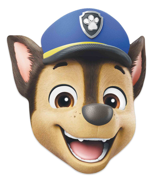 SM490 Chase Paw Patrol Cardboard Face Mask Height 30cm