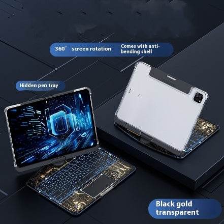 360 Swivel Keyboard Clear Case