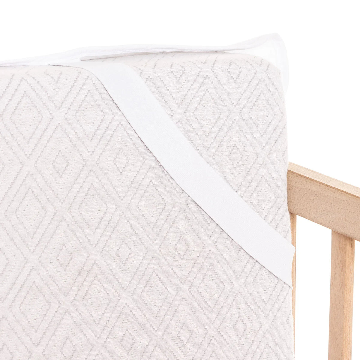 SafeMom Baby Mattress Protector with 4 Elastic Straps (70 x 140 cm)