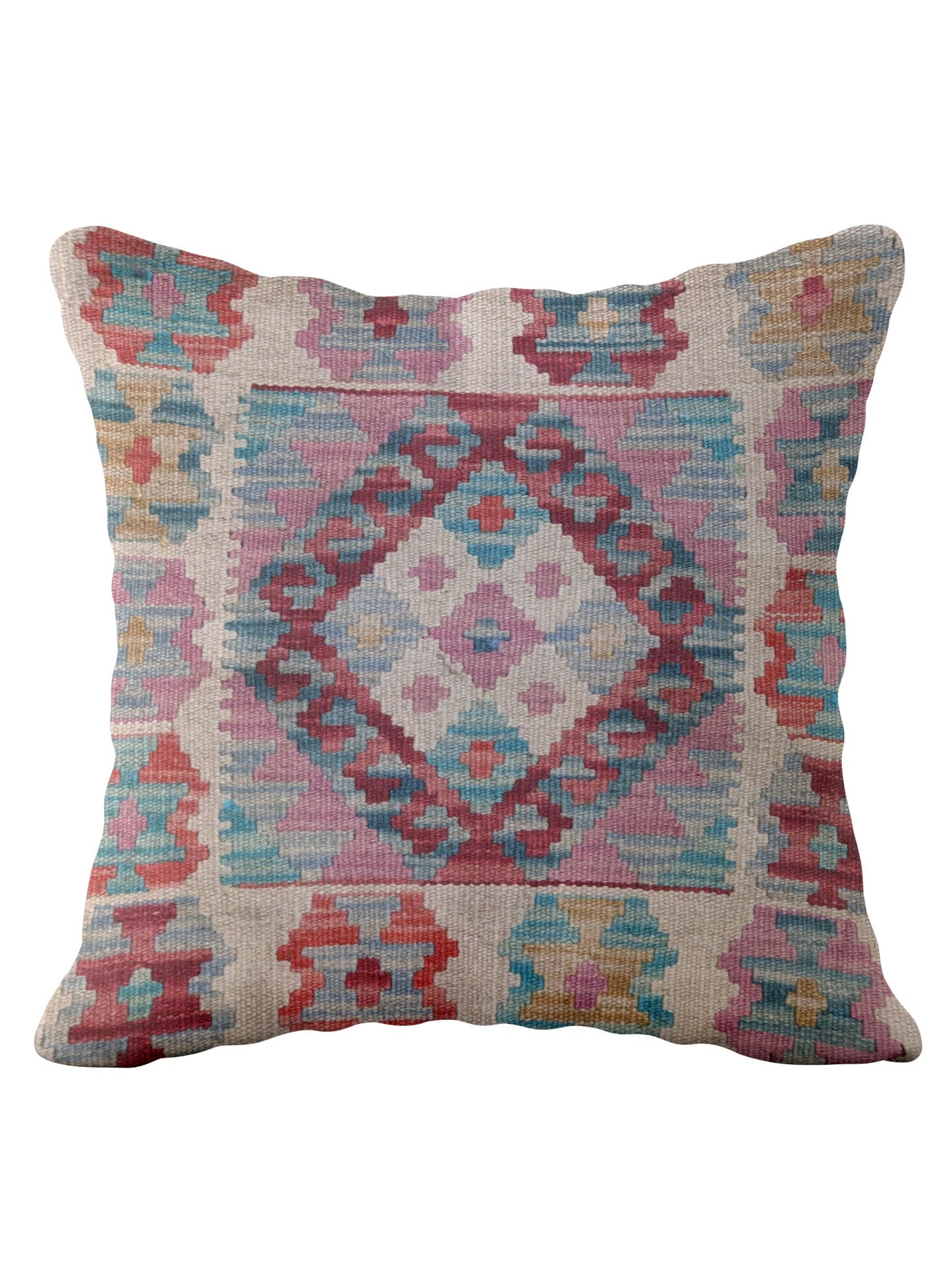 Afghan Kilim Cushion Cover - 45 x 45 cm