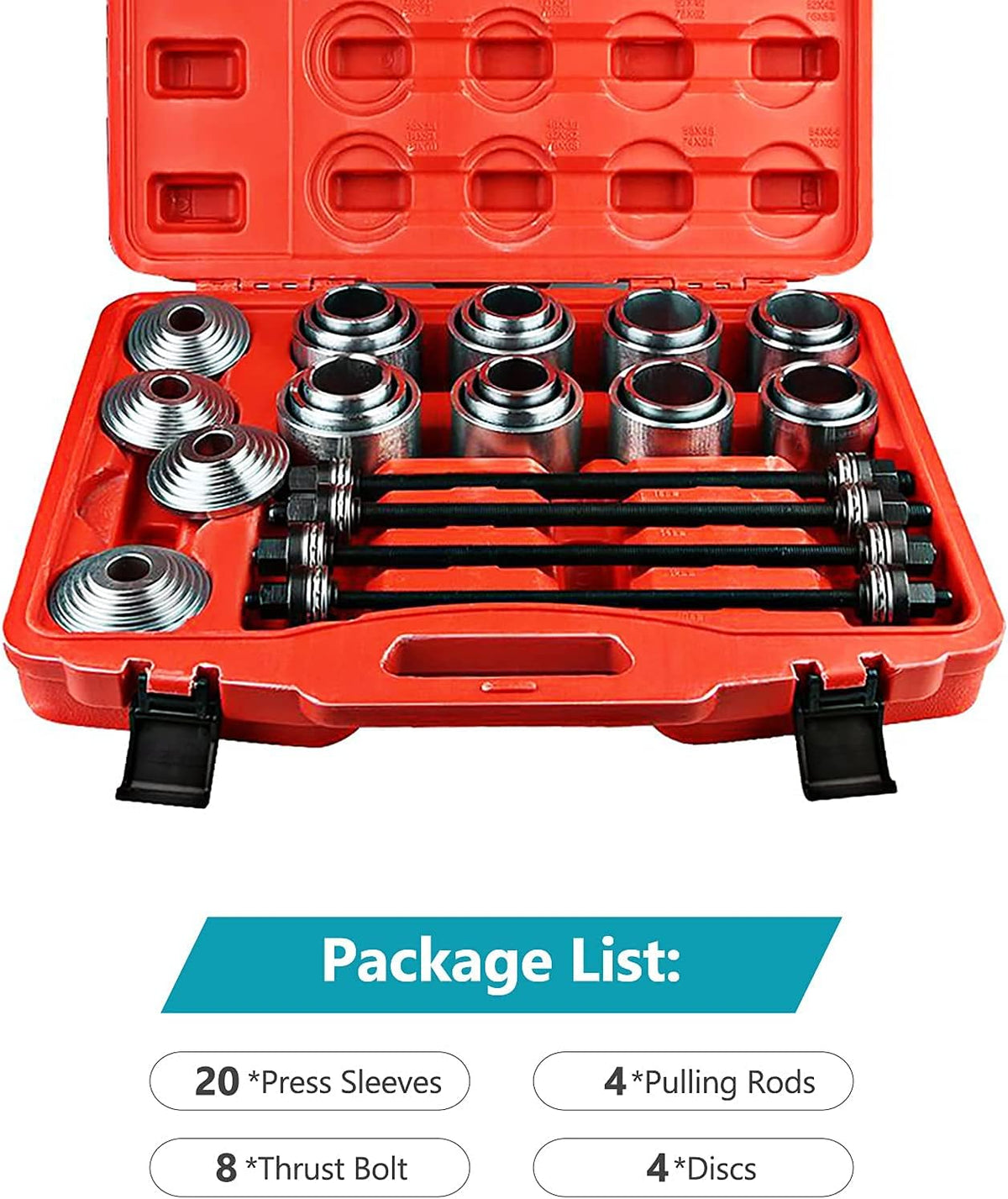 36pcs Universal Car Bearing Tool Set – Removal & Insertion Kit for Vehicles