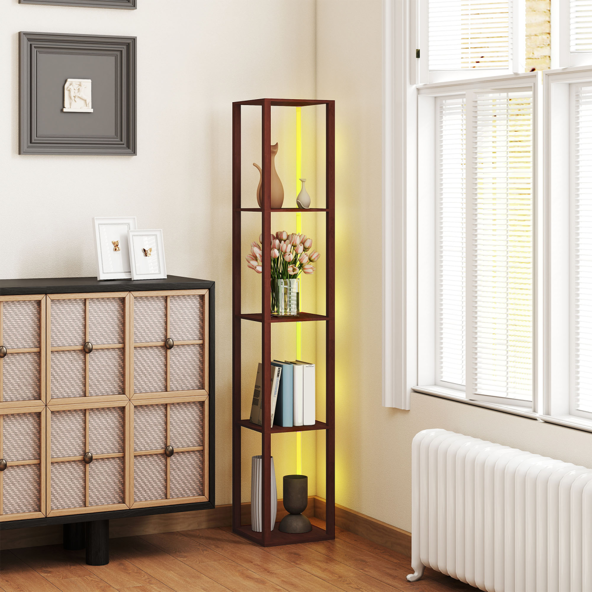 Bathroom Storage Cabinet-White