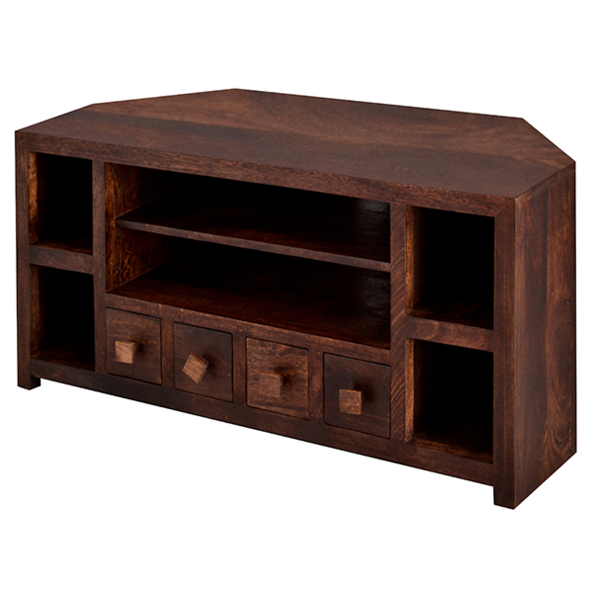 Toko Dark Mango Corner Tv Unit