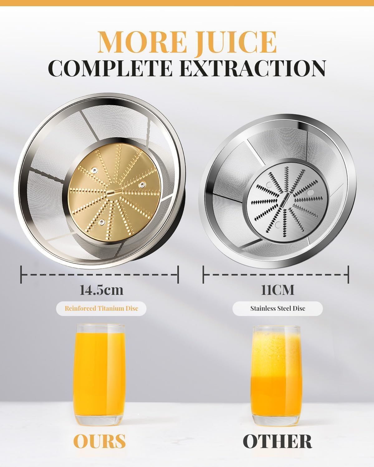 1200W Juicer 2L Whole Fruit Juice Machine Easy Clean High Yield GDOR