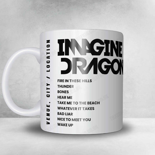 Imagine Dragons Setlist Mug - The Gorge Amphitheatre, George - September 28th, 2024