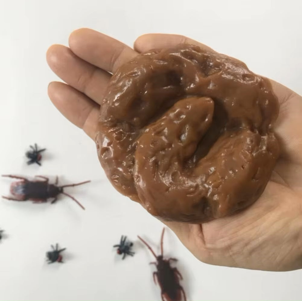 6 Pcs Realistic Soft Fake Dog Poo Joke Gift