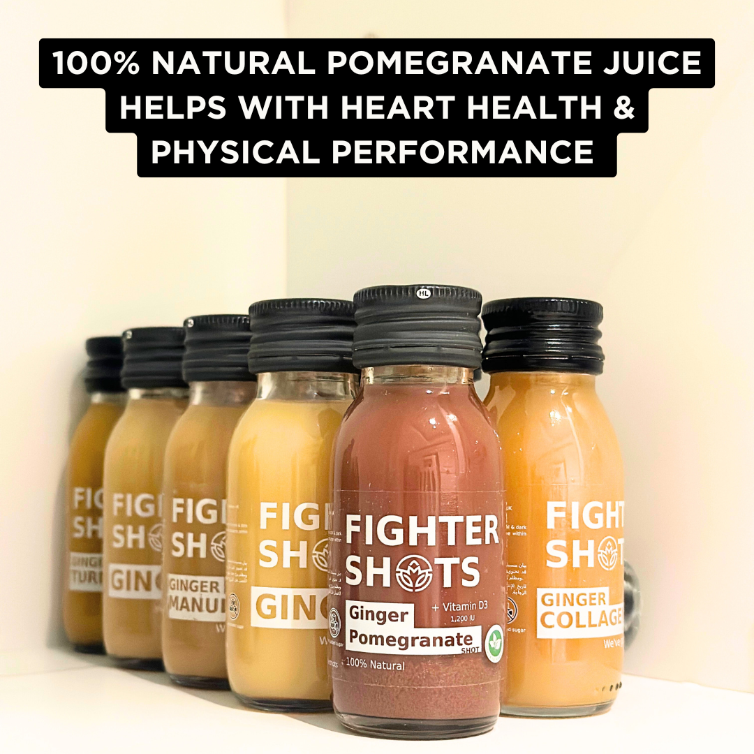 Fighter Shots Ginger + Pomegranate Shot + Vitamin D
