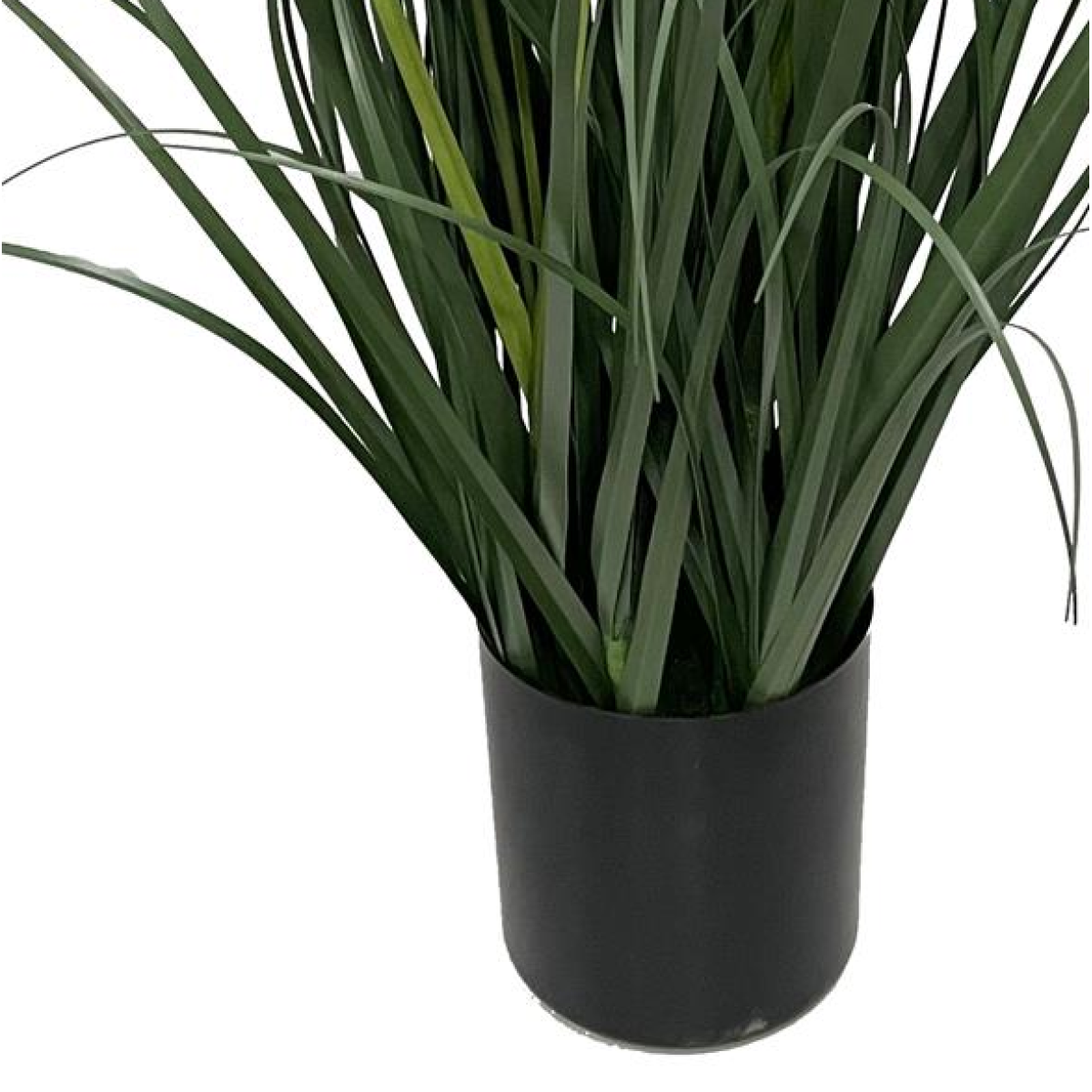 95cm Artificial Grass Plant Potted with Flower Detail