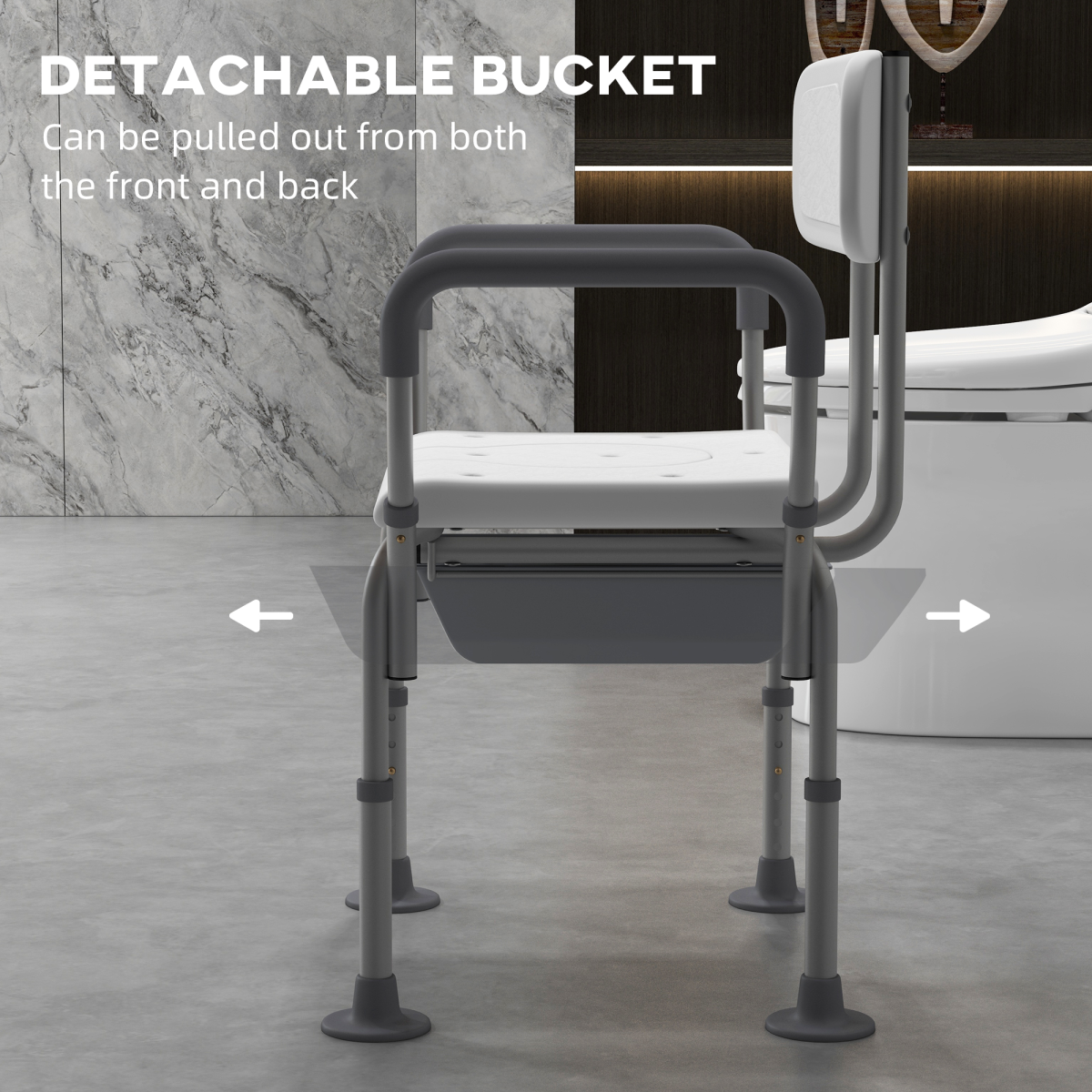 Accessibility Commode Wheelchair