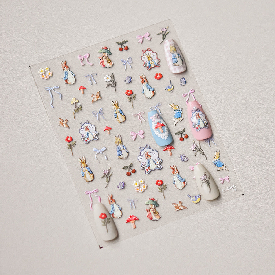 Hello Claws | Bunny Nail Deco Sticker