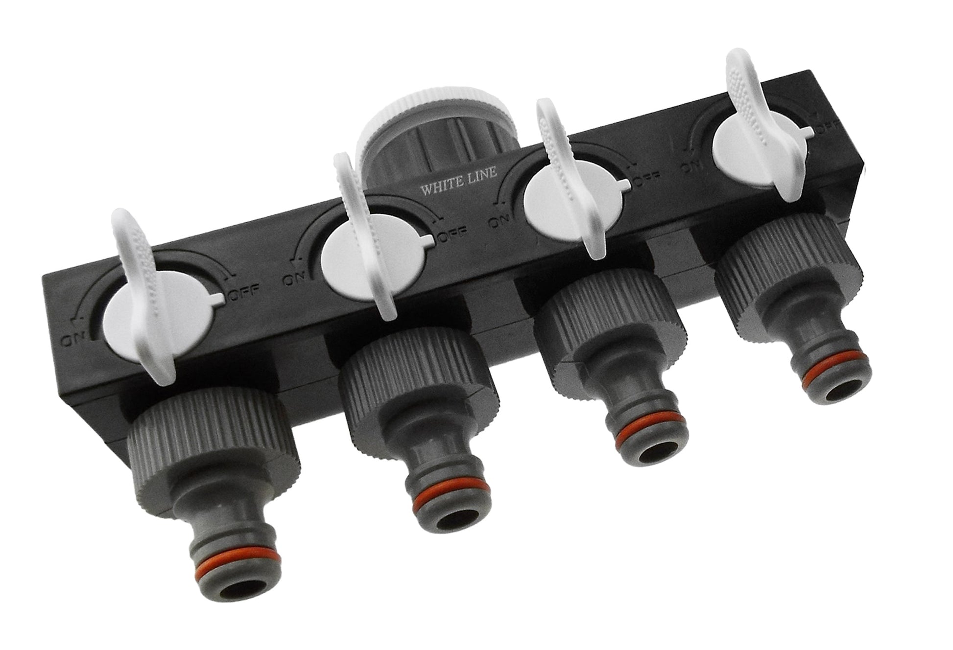 4-Way Splitter with Valves WL