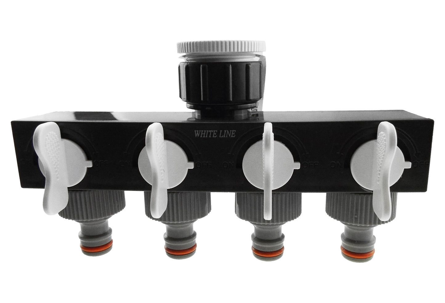 4-Way Splitter with Valves WL