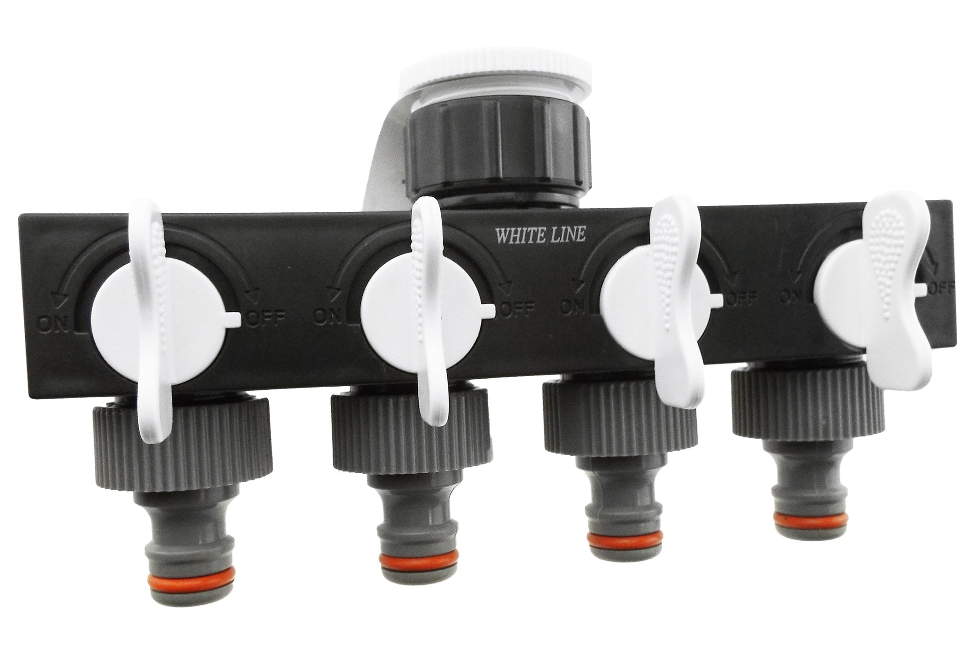 4-Way Splitter with Valves WL