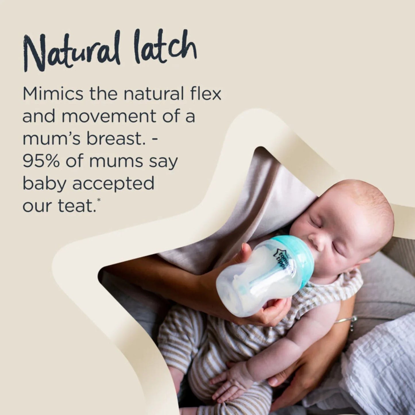Tommee Tippee Advanced Anti-Colic Teat Medium Flow 3+ months 2 pcs