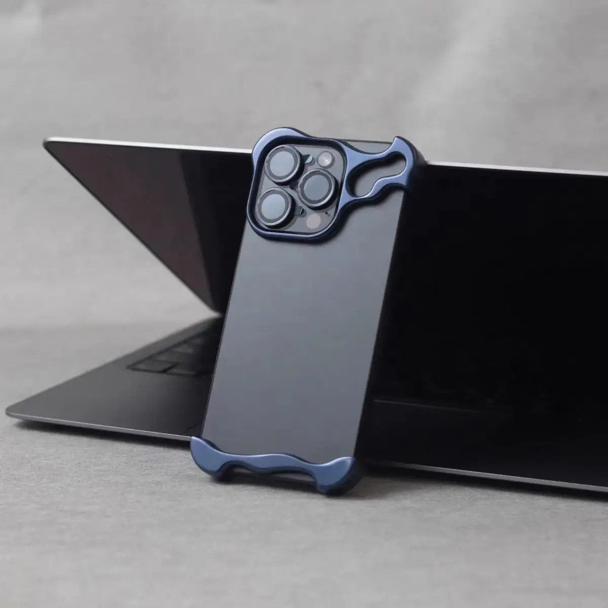 Metal Corner Pad Drop-resistant Phone Case