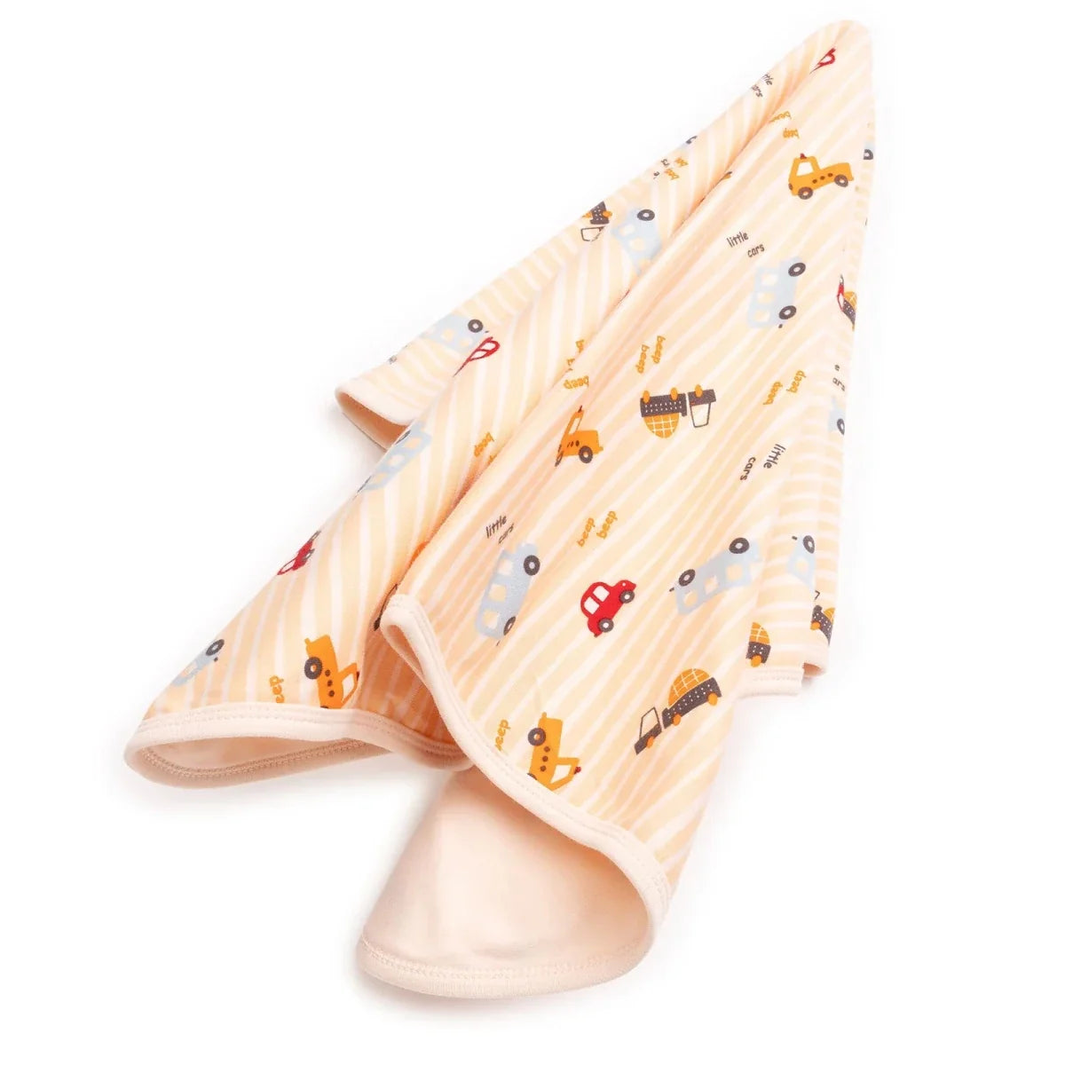 Little Dreams Vehicle Print Jersey Baby Blanket (80 x 80 cm)