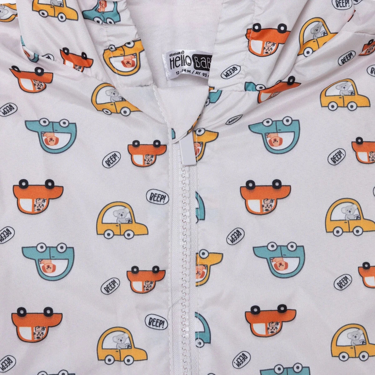 HelloBaby Hooded Baby Raincoat (9-12 Months to 4-5 Years)