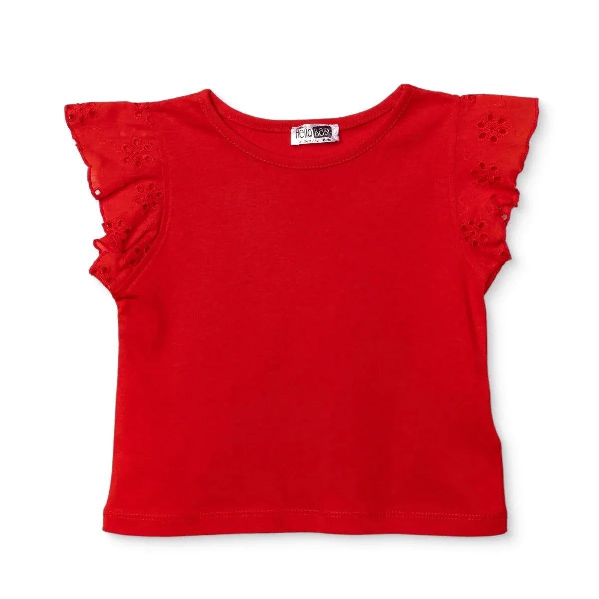 HelloBaby Short Sleeve Baby Blouse (6-9 Months to 4-5 Years)